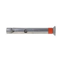 L-istainless steel counterunk head kmiem ankra b'ċirku tal-plastik